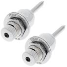 PAR de Straplock GOTOH roldana correia trava SLR Cromada