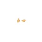 Par de Tarraxas Para Brinco de Rosca Infantil Ouro 18K