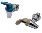 Par de Torneiras Esmaltec para Bebedouro Azul e Bege