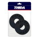 Par De Trava Correia Strap Lock Borracha Universal Flexível