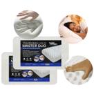 Par De Travesseiros Master Duo Nasa Alta Densidade Dupla Face Premium Viscoelástico e Massageador