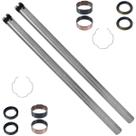 Par de tubo cilindro bengala interno suspensão dianteira CRF230 CRF230F 2007 a 2020 com retentores e buchas Par de tubo cilindro bengala interno suspensão dianteira CRF230 CRF230F 2007 a 2020 com retentores e buchas