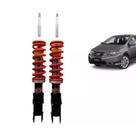 Par Dianteiro Suspensão Rosca Slim Honda City Até 2014