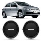Par Difusor de Ar Central Lateral Aro Prata Gol Saveiro Voyage Parati G4 G5 G6