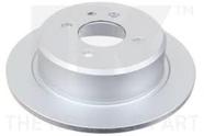 Par Disco D-320-E BMW 316i, 318i, 318is, 320i, 320is, 323i, 324d 82/94 Traseiro Solido 258,00mm
