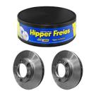 Par Disco de Freio Dianteiro Ventilado Hipper Freios HF21 GM