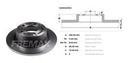 Par disco freio bmw 116/118i/120 tras solido