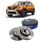 Par Disco Freio Dianteiro Acdelco Duster captur Kit2545