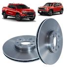 Par Disco Freio Dianteiro Fiat Toro Jeep Renegade Compass D50E