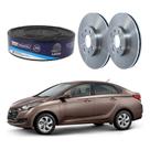 Par Disco Freio Dianteiro Hb20s 1.0 12v Aspirado 2016 A 2019 Par Disco Freio Dianteiro Hb20s 1.0 12v Aspirado 2016 A 2019