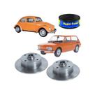 Par Disco Freio Dianteiro Sólido Fusca Brasília Variant TL Gurgel 278mm