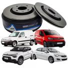 Par Disco Freio Dianteiro Ventilado Citroen C3 C4 C5 Xsara Peugeot 206 D697