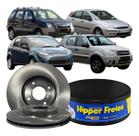 Par Disco Freio Dianteiro Ventilado Ecosport Fiesta Focus