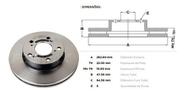Par disco freio honda civic 1.8 16v 06/.. dian ventila Par disco freio honda civic 1.8 16v 06/.. dian ventila