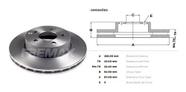 Par disco freio mercedes c180 1.6 2013/.. dian.ventila Par disco freio mercedes c180 1.6 2013/.. dian.ventila