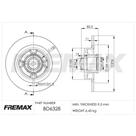 Par Disco Freio Traseiro Scenic 1999 a 2010 Fremax BD6328 Par Disco Freio Traseiro Scenic 1999 a 2010 Fremax BD6328