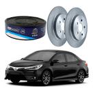 Par Disco Freio Traseiro Solido Corolla 1.8 2.0 2017 A 2019