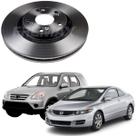 Par Discos Freio Dianteiro Ventilado Honda Civic, Honda Crv