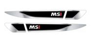 Par Emblema Adesivo Volkswagen Vw Polo Virtus Msi Resinado C