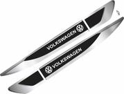 Par Emblema Aplique Lateral Resinado Volkswagen Gol Par Emblema Aplique Lateral Resinado Volkswagen Gol