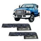Par Emblema Lateral Do Paralama Ford F4000 Euromec - 05/125C3516B114AC