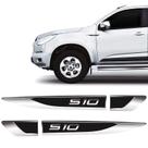 Par Emblema Resinado Aplique Lateral Gm S10 2017 2020 2021