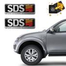 Par Emblema Resinado Sds L200 Triton Adesivo Modelo Original