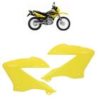 Par Entrada Ar Tanque NXR 150 Bros 2008 Amarelo Acabamento Liso