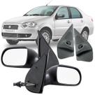 Par Espelho Retrovisor Fiat Siena Palio Palio Weekend 2004 2005 2006 2007 4 Portas Com Acabamento
