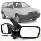 Par Espelho Retrovisor Fiat Uno Fire 2001 2002 2003 2004 2 Portas Regulagem Interna Manual