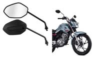 Par Espelho Retrovisor Modelo Honda Cg Titan Fan Cargo Start 125 150 160 De 2014 Ate 2021 - Rosca Motos Honda Universal M10