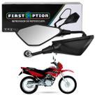 Par Espelho Retrovisor Moto Haste Longa Rebaixada Lente Convexa Rosca Honda First Option Par Espelho Retrovisor Moto Haste Longa Rebaixada Lente Convexa Rosca Honda First Option