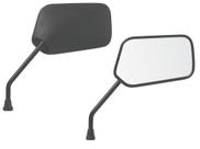 Par Espelho Retrovisor Preto Modelo Cg Titan Fan 125 150 Rosca Motos Honda Universal M10 - Xre 300c