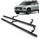 Par Estribo Lateral Tubular 2.1/2" Preto Montana 2023 a 2025 Aço Carbono Kit Fixação Incluso