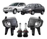 Par farol auxiliar celta 2006 a 2015 prisma 2006 2012 + lâmpada hb4 ld/le Par farol auxiliar celta 2006 a 2015 prisma 2006 2012 + lâmpada hb4 ld/le