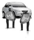 Par farol auxiliar corsa pickup corsa 2000 a 2002 classic 2003 a 2010 vidro - ai Par farol auxiliar corsa pickup corsa 2000 a 2002 classic 2003 a 2010 vidro - ai