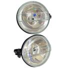 Par Farol Auxiliar Milha Redondo Gol Gt Gti Gts 87/94 Vidro