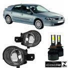 Par Farol Auxiliar RENAUT LAGUNA 2001 ate 2004 e Super Led