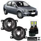 Par Farol Auxiliar RENAUT LOGAN 2010 ate 2013 e Super Led Par Farol Auxiliar RENAUT LOGAN 2010 ate 2013 e Super Led