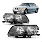 Par farol bmw serie 3 1998 a 2001 cromado