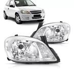 Par farol celta 2006 2007 2008 2009 2010 2011 prisma cromado