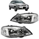 Par farol chevrolet astra 1999 2000 2001 2002 cromado