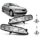 Par farol chevrolet vectra cromada 1997 ate 2005 halogenas Par farol chevrolet vectra cromada 1997 ate 2005 halogenas