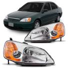 Par Farol Civic 2001 2002 2003 Elétrico