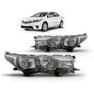 PAR FAROL COROLLA 2015 A 2016 Sem PROJETOR