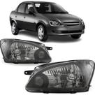 Par farol corsa classic 2011 2012 2013 2014 15 2016 m negra
