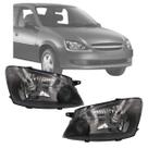Par farol corsa classic 2011 2012 2013 a 2016 mascara negra