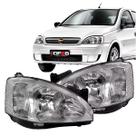 Par Farol Corsa Montana 2004 2005 2008 2010 2012 Cromado