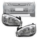 Par farol corsa montana 2008 2009 2010 2011 cromado Par farol corsa montana 2008 2009 2010 2011 cromado