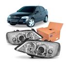 Par Farol Cromado Regulagem Elétrica Astra 2003 a 2011 93378017 93378018 Original Chevrolet